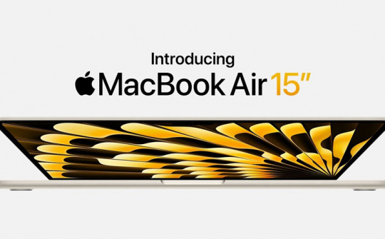 Macbook Air 15 chính thức mở bán tại Việt Nam, giá từ 32,99 triệu đồng