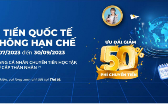 Eximbank triển khai chương trình khuyến mãi "Chuyển tiền quốc tế - Ưu đãi không hạn chế"
