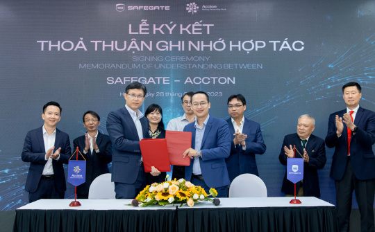 SafeGate hợp tác với Tập đoàn Accton, đặt bước chân đầu tiên ra thị trường toàn cầu