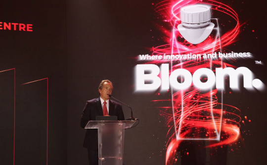 Trung tâm công nghệ cao về thực phẩm và đồ uống Bloom. ra mắt tại Bình Dương