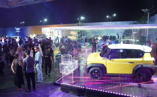 Bộ ba mẫu xe điện VinFast VF 3, VF 6, VF 7 lần đầu ra mắt người dùng Việt