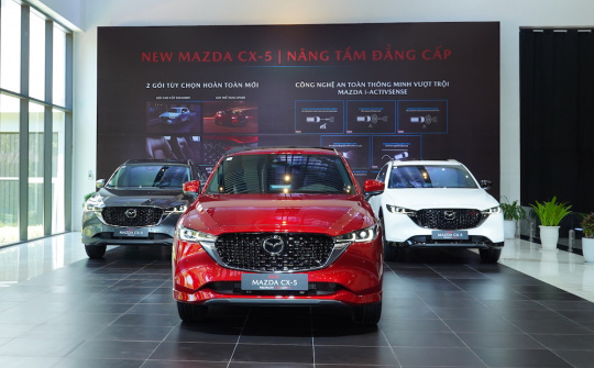 Mazda CX-5 2023 giá từ 749 triệu đồng có những thay đổi gì?