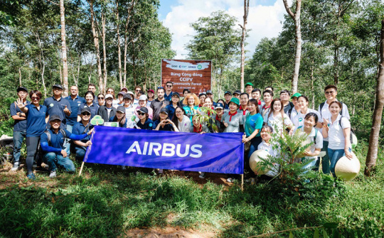 Airbus hợp tác và triển khai Dự án Rừng Cộng đồng tại Việt Nam