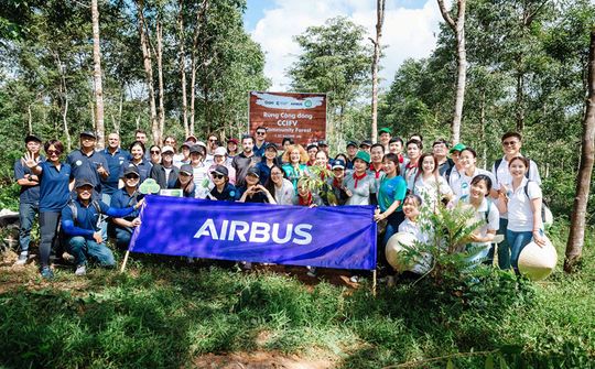 Airbus hợp tác và triển khai Dự án Rừng Cộng đồng tại Việt Nam