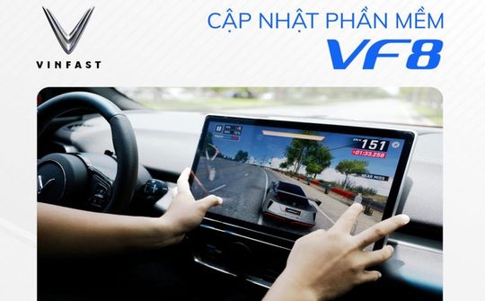 VinFast triển khai cập nhật phần mềm FRS 8.7.9.1 cho ô tô điện VF 8