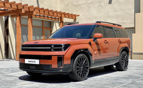 Hyundai Santa Fe 2024 chỉ còn các tùy chọn động cơ xăng