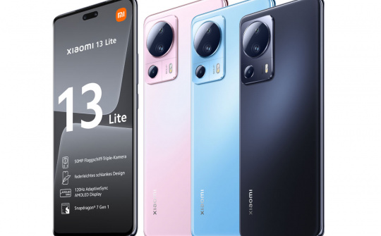 Xiaomi 13 Lite 5G giảm giá 2,5 triệu đồng tại thị trường Việt Nam
