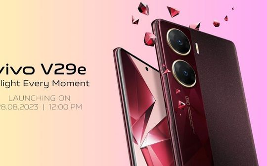 Vivo V29e sẽ trình làng vào ngày 28/8, giá từ khoảng 7,16 triệu đồng
