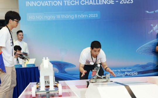 Phổ cập và nâng cao kiến thức công nghệ cho giáo viên, học sinh tại 33 trường