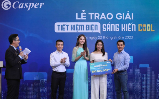 Casper Việt Nam tổng kết chương trình sáng kiến tiết kiệm điện