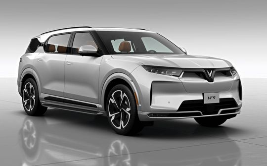 VinFast VF 9 đạt chứng nhận phạm vi hoạt động tối đa 531 km tại Mỹ