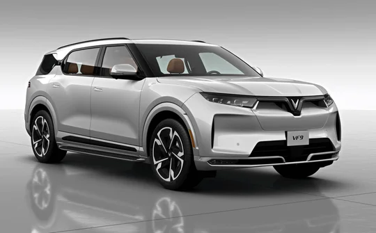 VinFast VF 9 đạt chứng nhận phạm vi hoạt động tối đa 531 km tại Mỹ