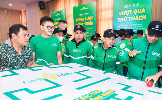 Grab triển khai chuỗi hoạt động tri ân đối tác tài xế