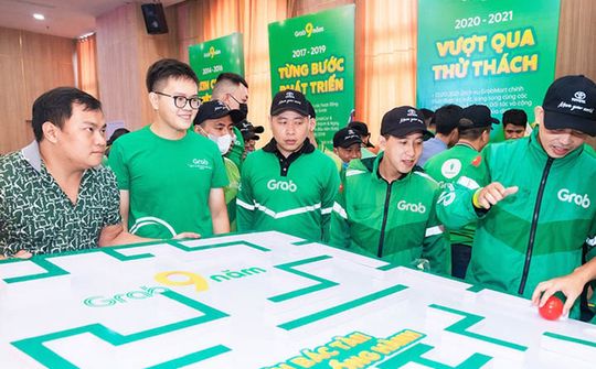 Grab triển khai chuỗi hoạt động tri ân đối tác tài xế