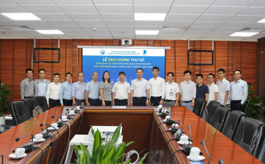 VNPT TSA - Dịch vụ Cấp dấu thời gian chính thức được cung cấp