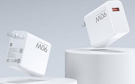 Ra mắt bộ sạc Xiaomi 90W GaN, giá chỉ khoảng 600.000 đồng