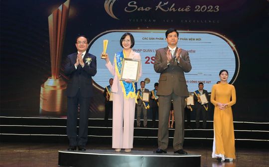 H2T vinh dự nhận giải thưởng Sao Khuê 2023 cho nền tảng 2Sell