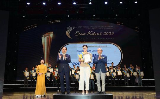 POS365 nhận giải thưởng Sao Khuê 2023 - đồng hành trên hành trình phát triển chuyển đổi số
