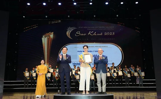 POS365 nhận giải thưởng Sao Khuê 2023 - đồng hành trên hành trình phát triển chuyển đổi số