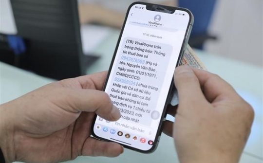 Xử lý nghiêm các vi phạm trong quản lý thông tin thuê bao di động