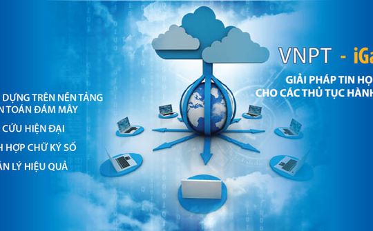 80% địa phương sử dụng giải pháp cổng dịch vụ công VNPT i-Gate đạt mức độ chuyển đổi số tốt nhất