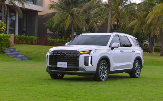 Cận cảnh Hyundai Palisade giá từ 1,469 triệu đồng vừa ra mắt tại Việt Nam