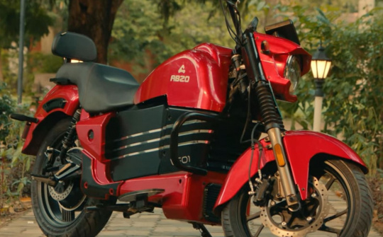 Mô tô điện Abzo Motors VS01 ra mắt, giá chỉ 52 triệu đồng