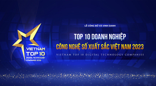 [Trực tiếp] Lễ công bố và Vinh danh Top 10 Doanh nghiệp công nghệ số xuất sắc Việt Nam 2023