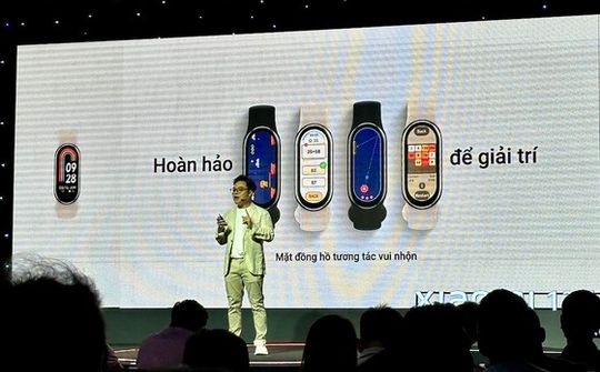 Xiaomi Smart Band 8 được ra mắt tại Việt Nam, giá chỉ 890.000 đồng