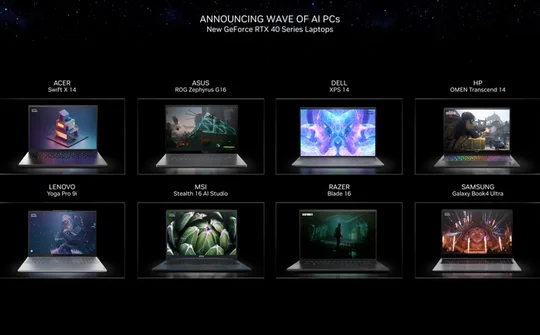Nvidia công bố bộ ba chip mới cho AI PC