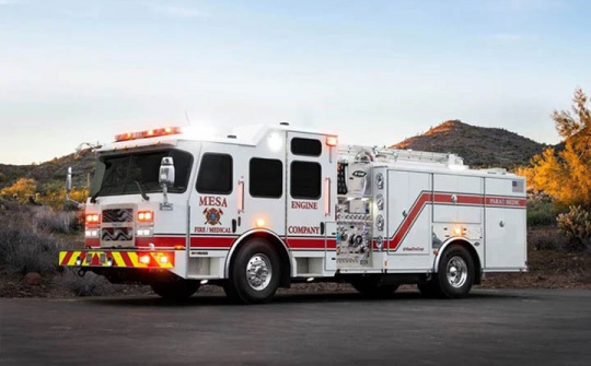 Xe cứu hỏa chạy điện giá 1,4 triệu USD triển khai tại Mỹ