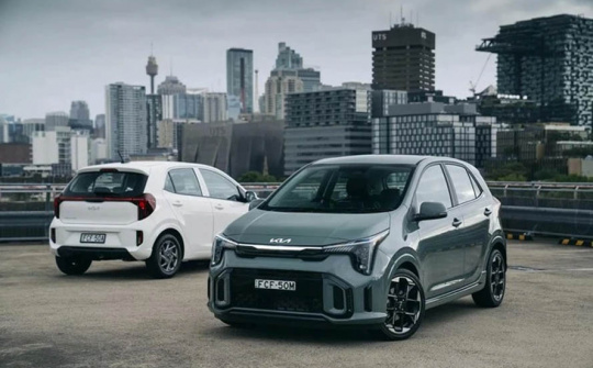 Kia Picanto 2024 lột xác ngoại hình mới, giá từ 295 triệu đồng