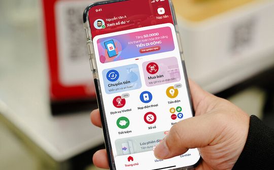 Viettel Money dừng dịch vụ nạp, rút tiền mặt tại điểm cố định