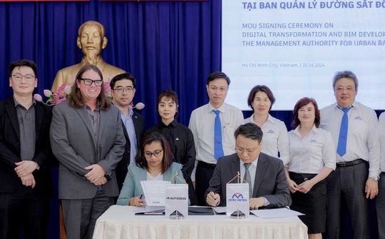 Ứng dụng BIM trong lĩnh vực đường sắt đô thị tại Việt Nam