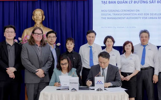 Ứng dụng BIM trong lĩnh vực đường sắt đô thị tại Việt Nam