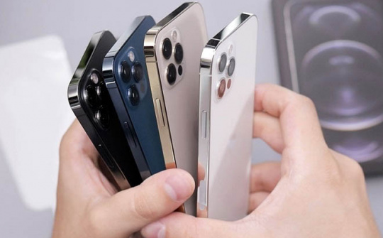 Apple thống trị thị trường smartphone đã qua sử dụng