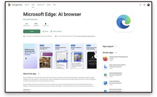 Microsoft đổi tên trình duyệt Edge trên Android và iOS