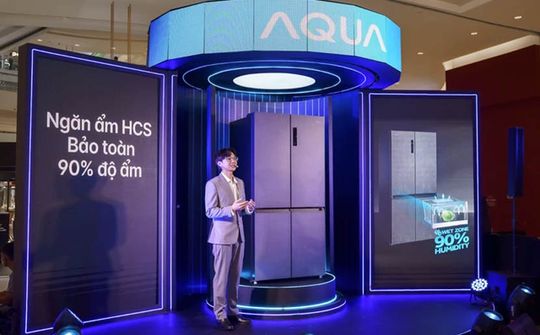 AQUA Việt Nam ra mắt dòng tủ lạnh cao cấp ViewFresh