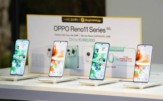Oppo Reno11 Series vừa chính thức mở bán tại Việt Nam