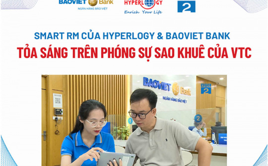 Smart RM do Hyperlogy và BAOVIET Bank triển khai nổi bật trên Phóng sự Sao Khuê nhờ ứng dụng Luồng quy trình động Smart Workflow trong quản lý hoạt động ngân hàng