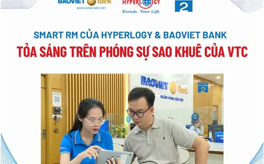 Smart RM do Hyperlogy và BAOVIET Bank triển khai nổi bật trên Phóng sự Sao Khuê nhờ ứng dụng Luồng quy trình động Smart Workflow trong quản lý hoạt động ngân hàng