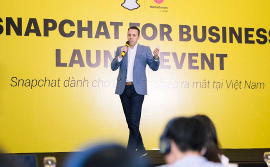 Ra mắt Snapchat for Business - công cụ kết nối thương hiệu Việt với thế giới