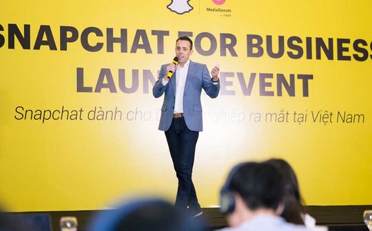 Ra mắt Snapchat for Business - công cụ kết nối thương hiệu Việt với thế giới