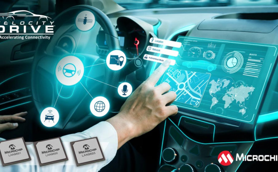 Ra mắt nền tảng VelocityDRIVE và thiết bị chuyển mạch Ethernet LAN969x dành cho ô tô