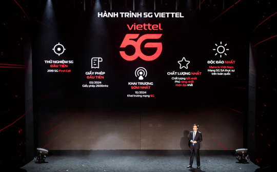 Viettel khai trương mạng 5G đầu tiên tại Việt Nam