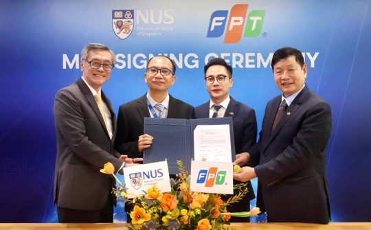 FPT và NUS Computing hợp tác phát triển nguồn nhân lực AI
