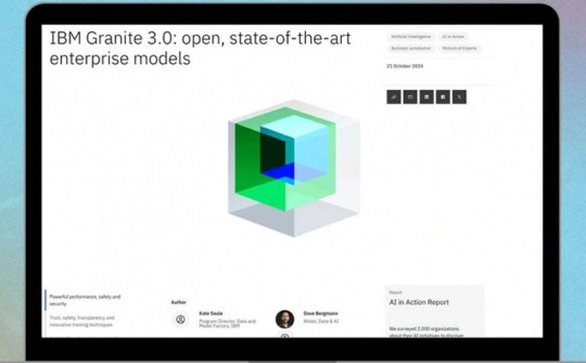 IBM ra mắt Granite 3.0 để cạnh tranh trong cuộc đua Gen AI