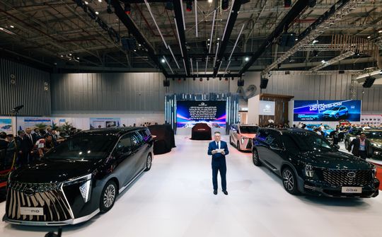 GAC M6 Pro và dàn xe của GAC tại Triển lãm ô tô Việt Nam 2024