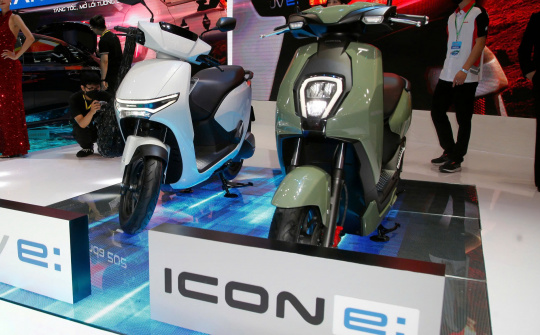 Hai mẫu xe máy điện Honda sắp bán ở Việt Nam