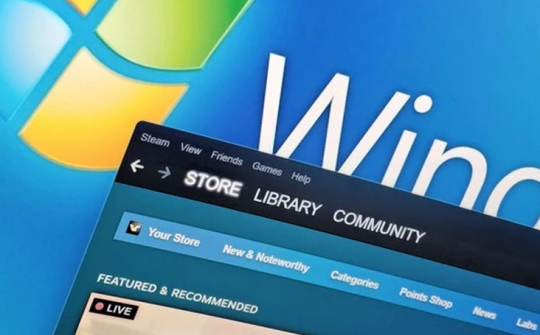Steam ngừng hỗ trợ với Windows đời cũ